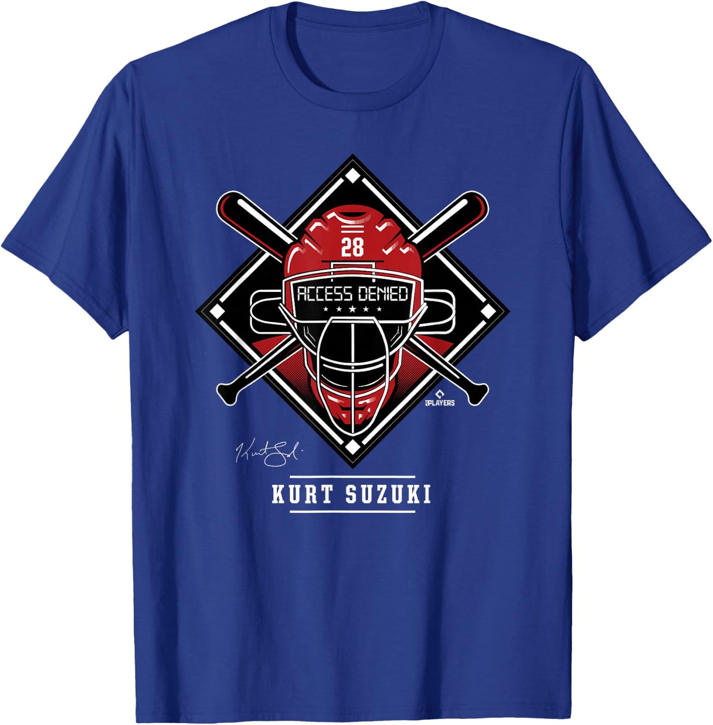 Access Denied Kurt Suzuki T-Shirt - T-Shirt | Royal