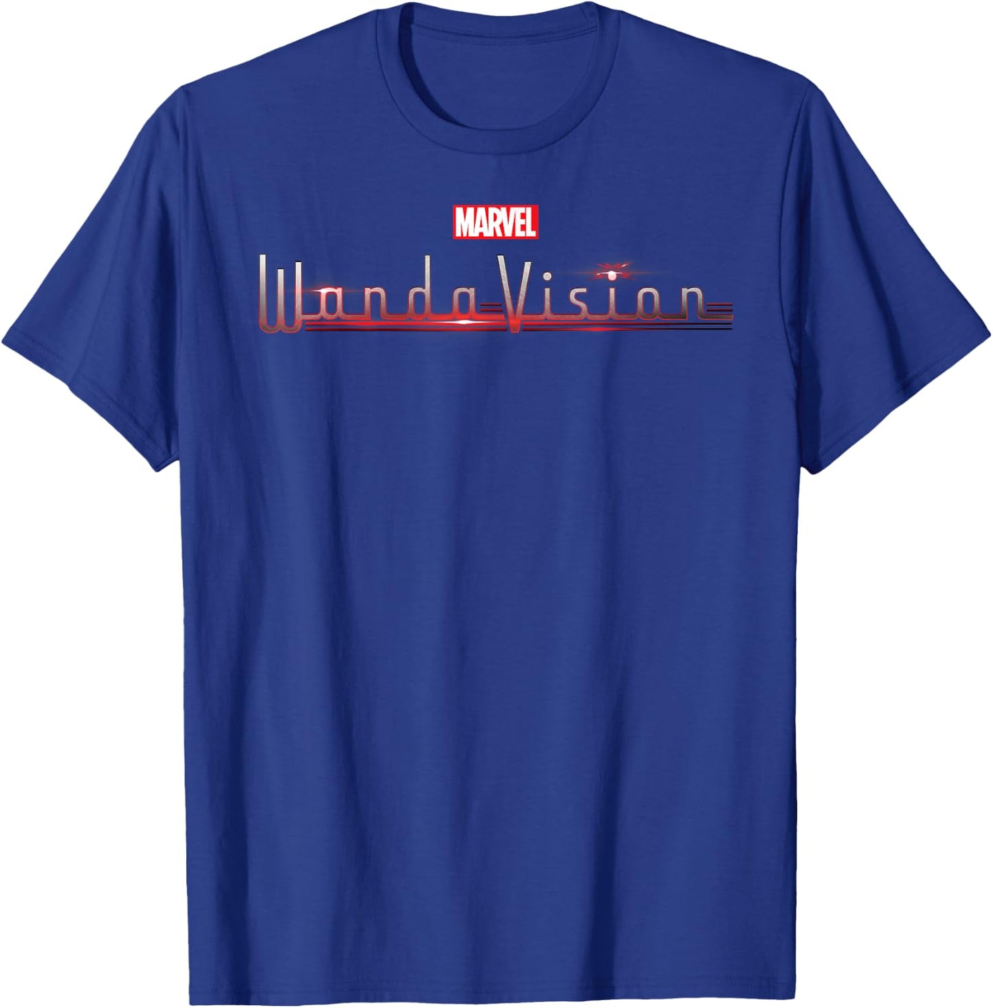 Marvel WandaVision Official Logo T-Shirt - T-Shirt | Royal
