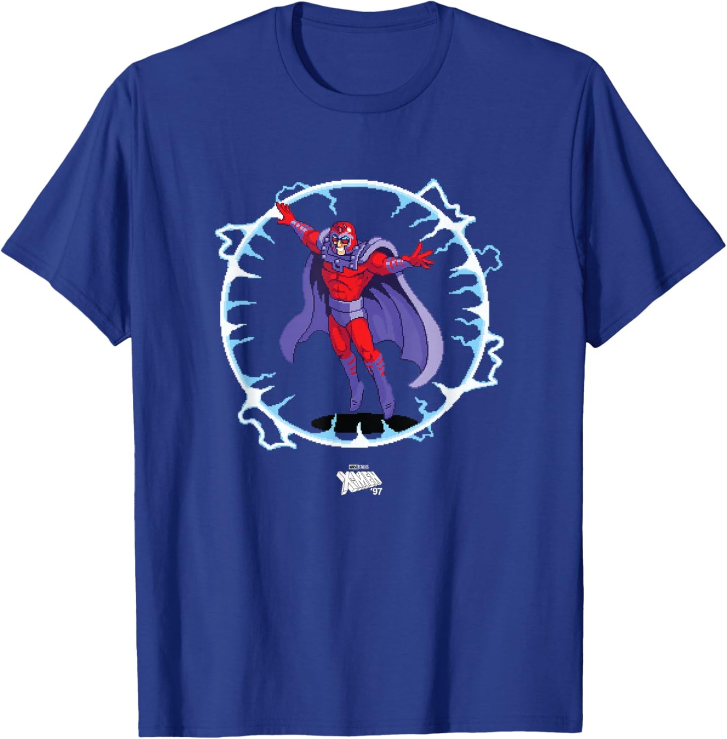 Marvel X-Men '97 Magneto Vintage Classic Comic Villain T-Shirt - T-Shirt | Royal