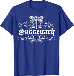 Sassenach Outlander Gaelic Dragonfly Men's and Women's T-Shirt - T-Shirt | Royal