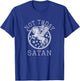 Retro Style 80s 1980s Unicorn Pegasus Not Today Satan T-Shirt - T-Shirt | Royal