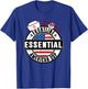 Frontline Essential American DSP Nurse USA Flag Women Gift T-Shirt - T-Shirt | Royal