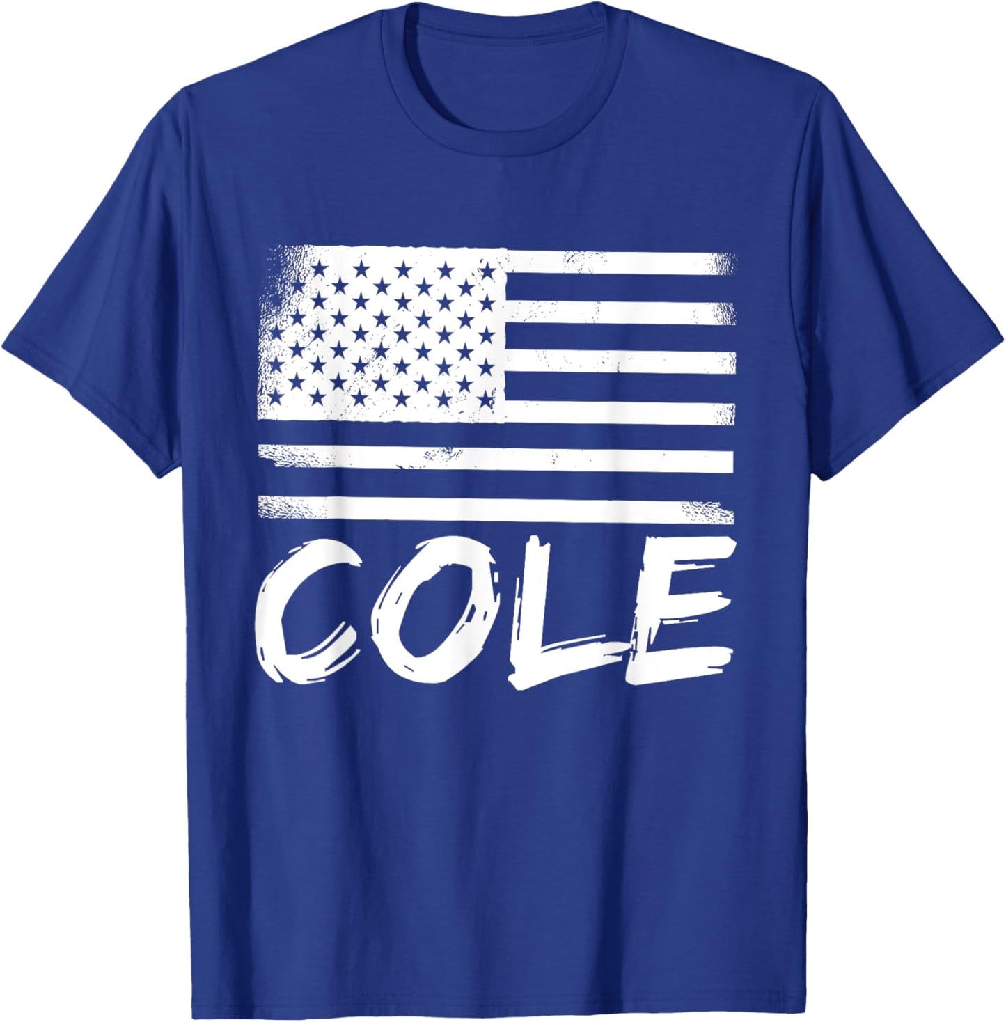 Cole Citizenship Forename Birthday Personalized Name T-Shirt - T-Shirt | Royal