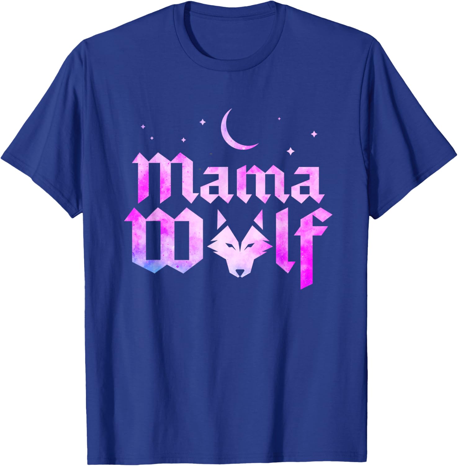 Mama Wolf Wolves Wild Lover Mom Mother Women Mothers Day T-Shirt - T-Shirt | Royal