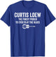 Curtis loew The Finest Picker to Ever Play The Blues T-Shirt - T-Shirt | Royal
