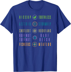 How to Train Your Dragon 3 Hidden World Rider Dragon T-Shirt - T-Shirt | Royal