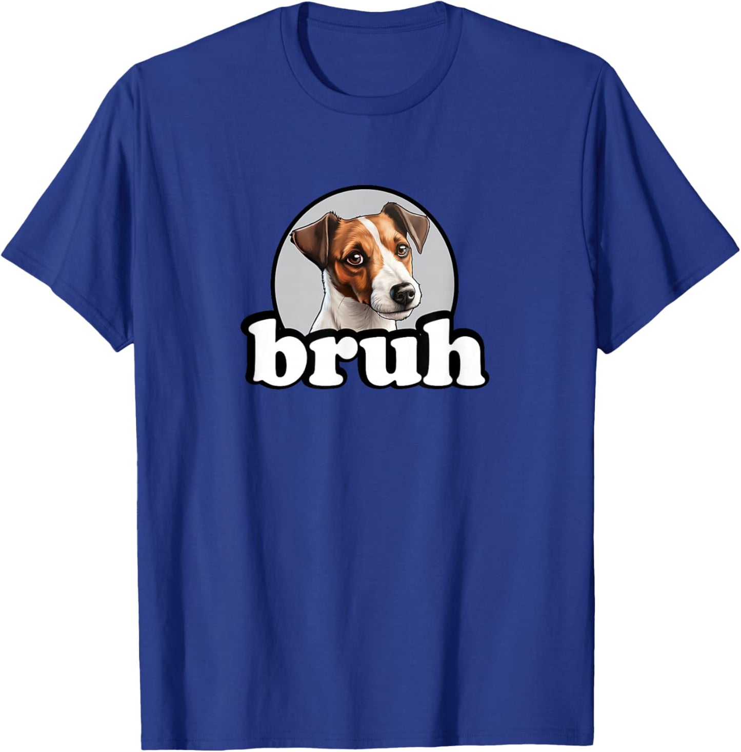 Cute Kids Bro Bruh Jack Russell Terrier Lover T-Shirt - T-Shirt | Royal