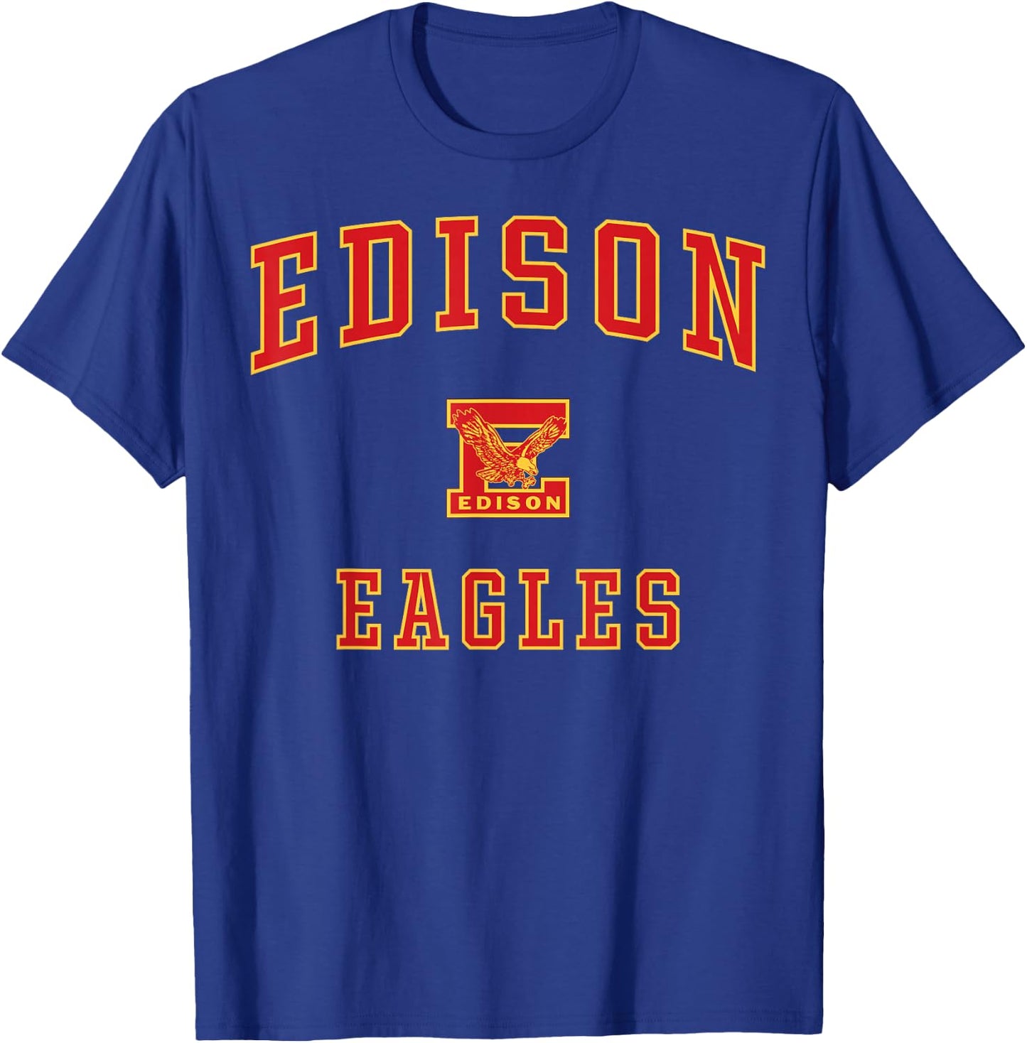 Edison High School Eagles T-Shirt - T-Shirt | Royal