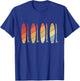 Vintage Surfboard Surfing Surfer Surfboard T-Shirt - T-Shirt | Royal