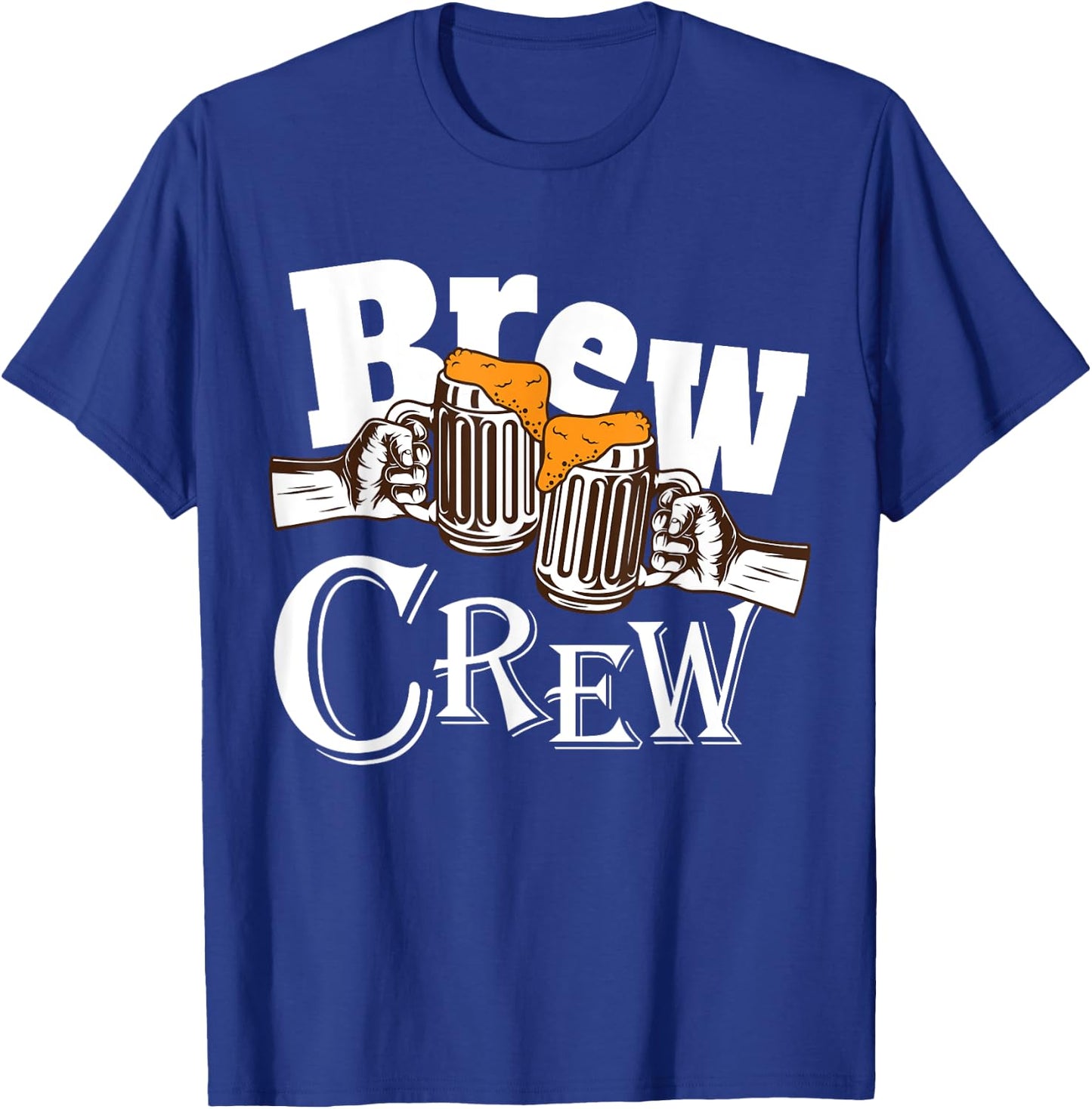 Brew Crew, Bachelors Party T shirt, Beer drinking crew squad T-Shirt - T-Shirt | Royal