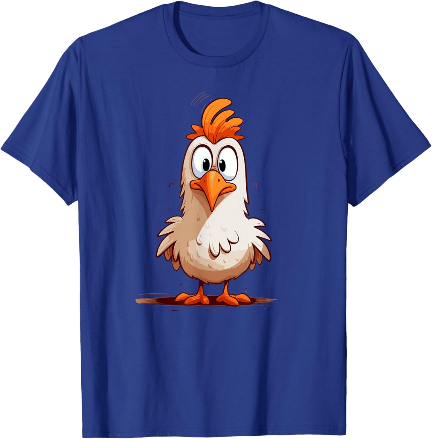 Funny Crazy Chicken for chicken lovers T-Shirt - T-Shirt | Royal