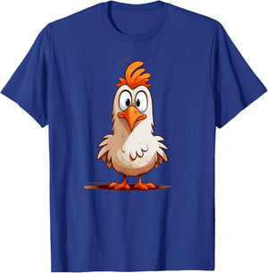 Funny Crazy Chicken for chicken lovers T-Shirt - T-Shirt | Royal