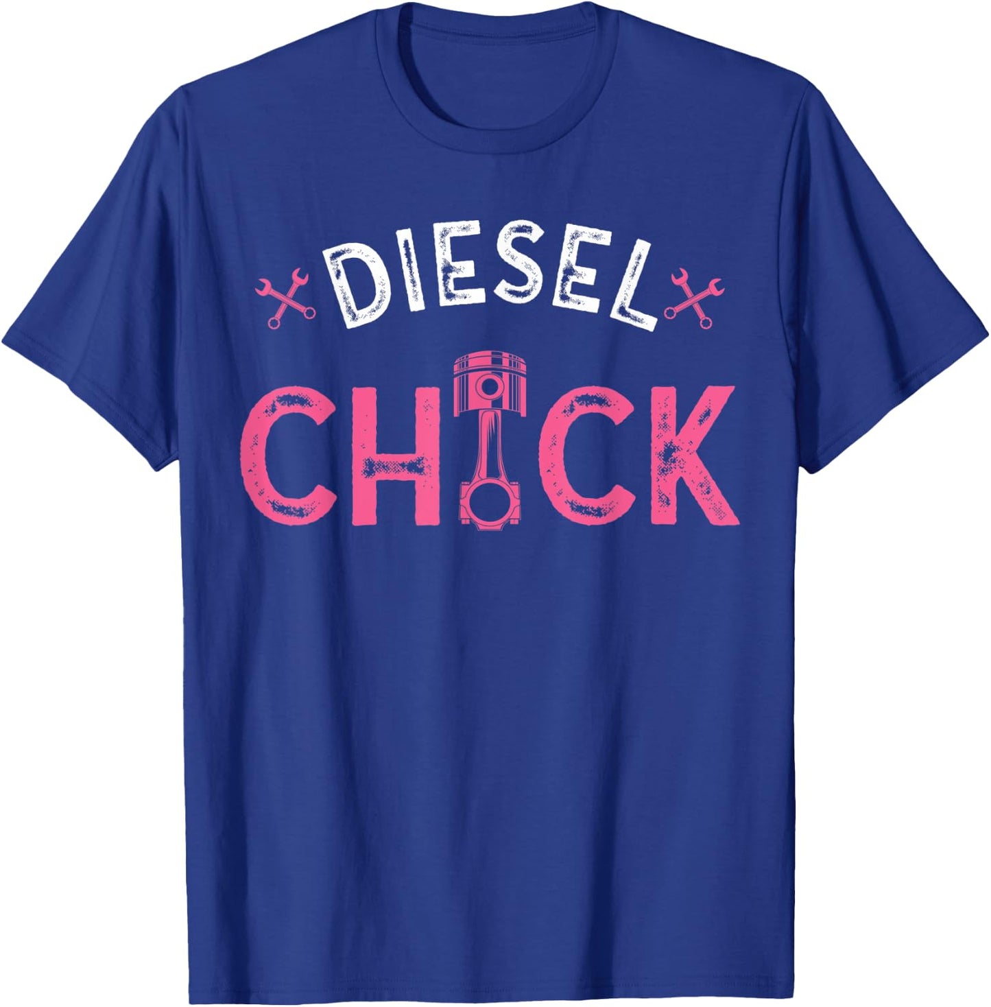 Diesel Chick Funny Truck Mechanic Women's T-Shirt - T-Shirt | Royal