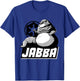 Kids Star Wars Jabba The Hutt Black And White Graphic T-Shirt - T-Shirt | Royal
