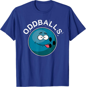 Oddballs Funny Bowling Women Or Kids T-Shirt - T-Shirt | Royal