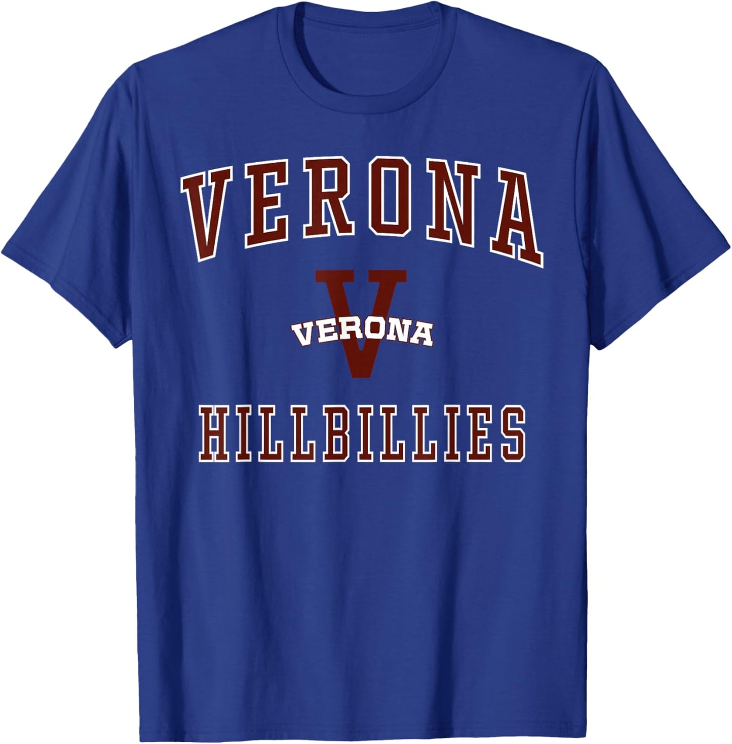 Verona High School Hillbillies T-Shirt - T-Shirt | Royal