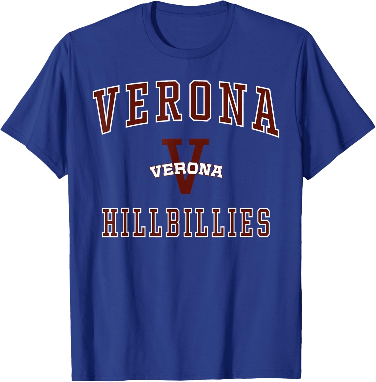 Verona High School Hillbillies T-Shirt - T-Shirt | Royal