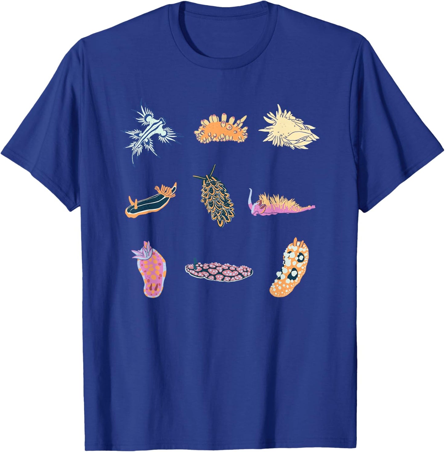 Nudibranch Sea Snail Marine Biologist and Aquarian T-Shirt - T-Shirt | Royal