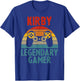 KIRBY Gift Name Personalized Funny Gaming Geek Birthday T-Shirt - T-Shirt | Royal