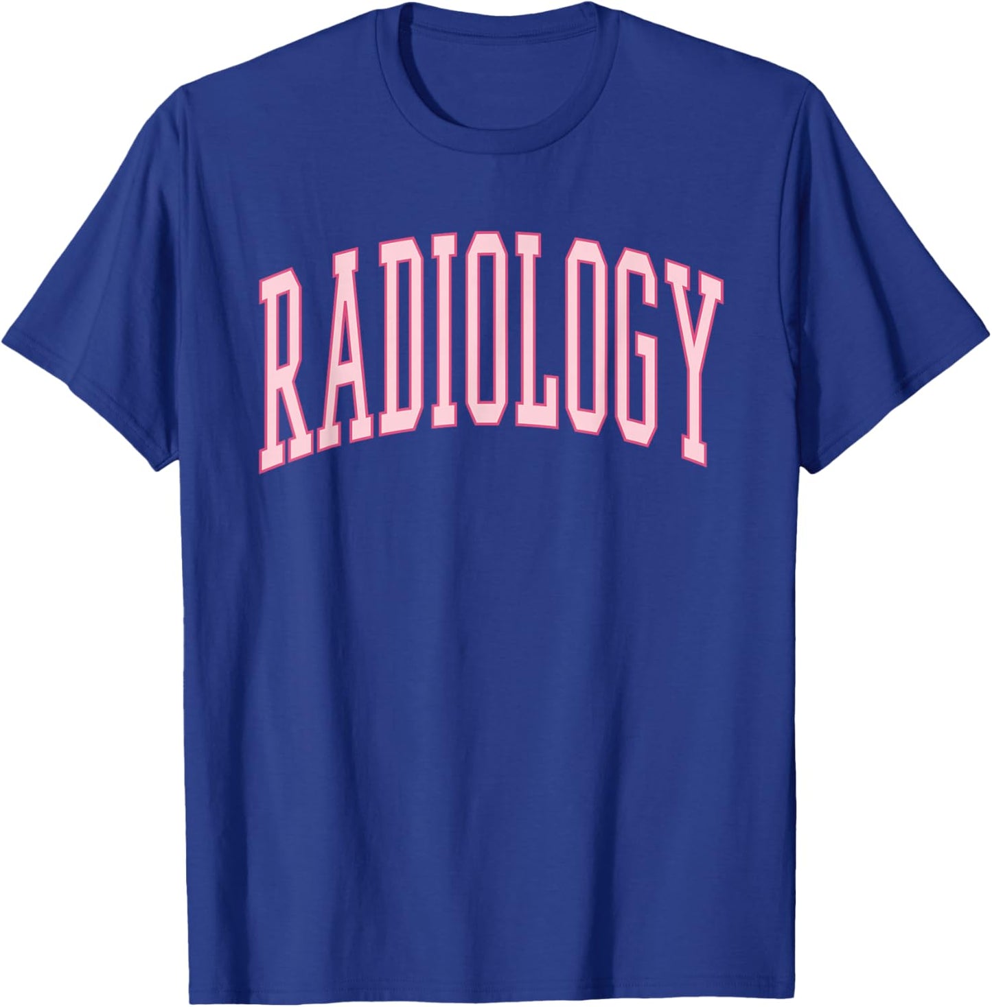 Radiology Cute Pink Preppy Nurse CT MRI Rad Tech T-Shirt - T-Shirt | Royal