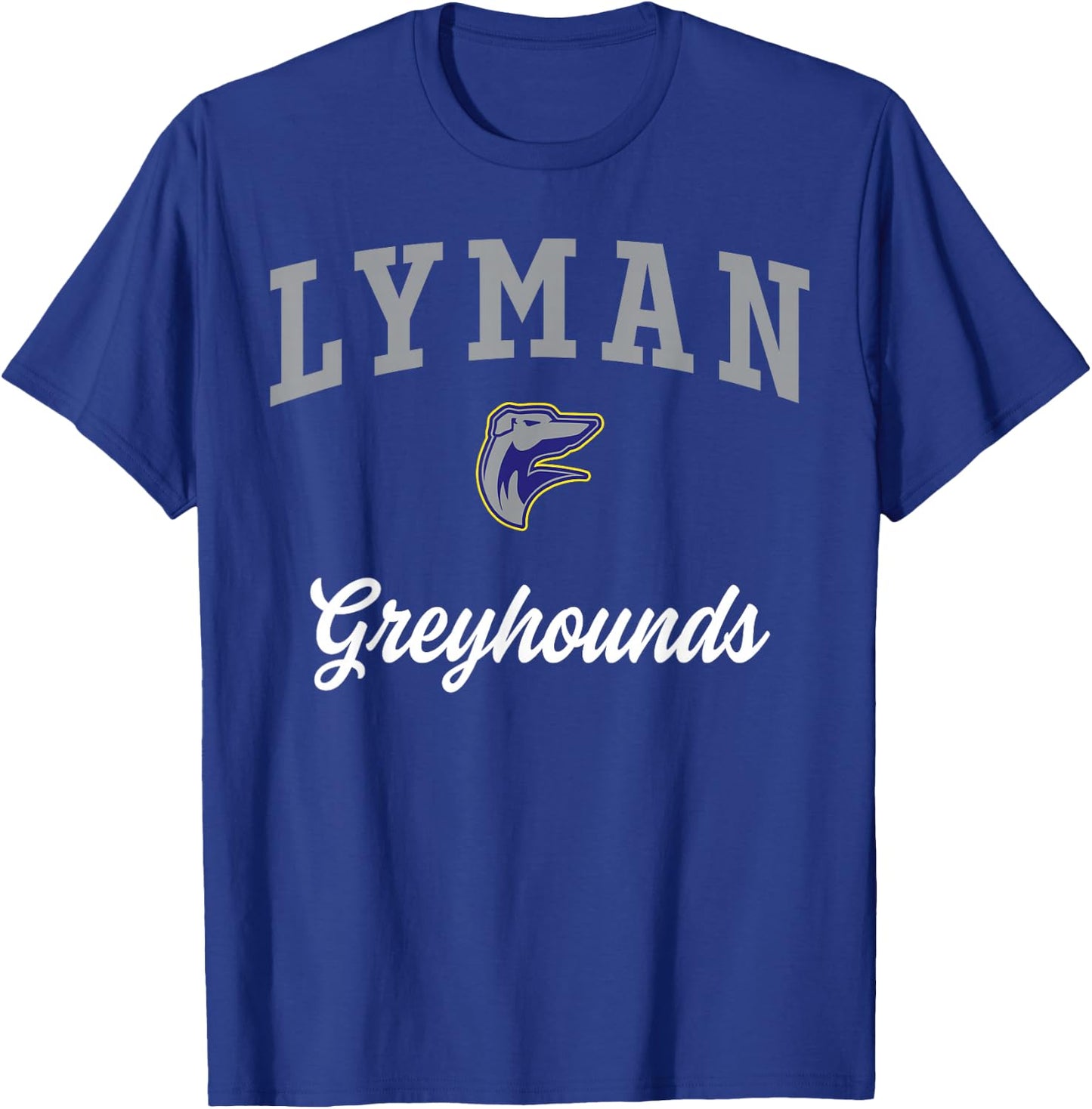 Lyman High School Greyhounds T-Shirt - T-Shirt | Royal