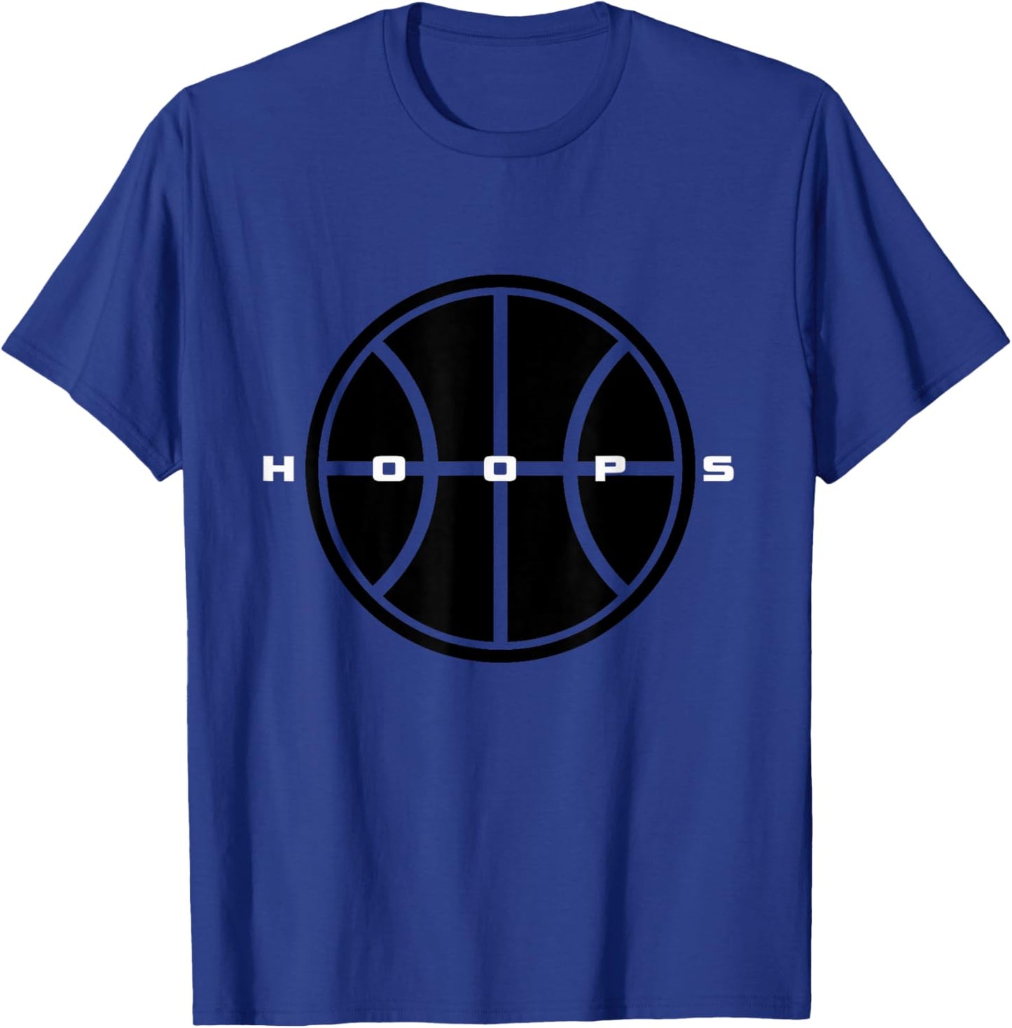 Hoops Basketball Apparel - Basketball T-Shirt - T-Shirt | Royal