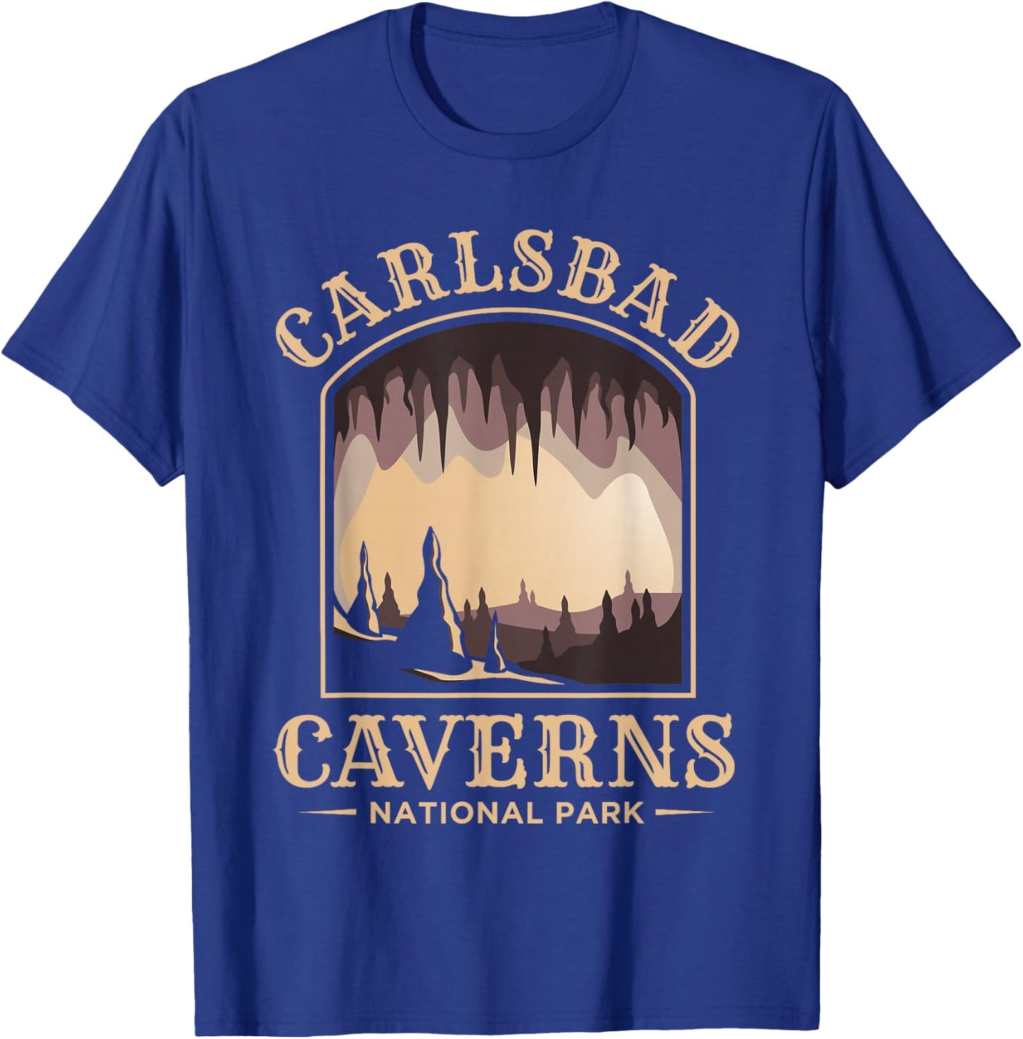 Carlsbad Caverns National Park US New Mexico T-Shirt - T-Shirt | Royal