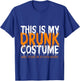 Funny Drunk Costume for Halloween T-Shirt - T-Shirt | Royal