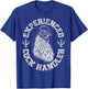 Vintage Experienced Cock Handler Funny Chicken Farmer Humor T-Shirt - T-Shirt | Royal