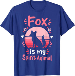Fox Spirit Animal T-Shirt - T-Shirt | Royal