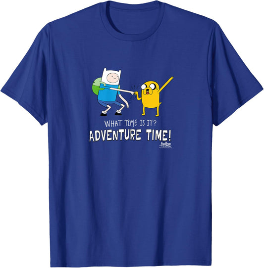 Adventure Time Finn and Jake Fist Bump T-Shirt - T-Shirt | Royal