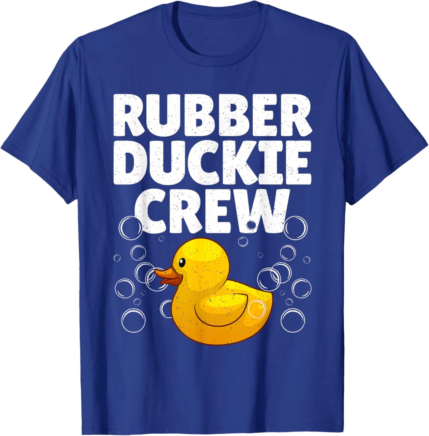 Best Rubber Duck Art Women Kids Rubber Duckie Crew T-Shirt - T-Shirt | Royal