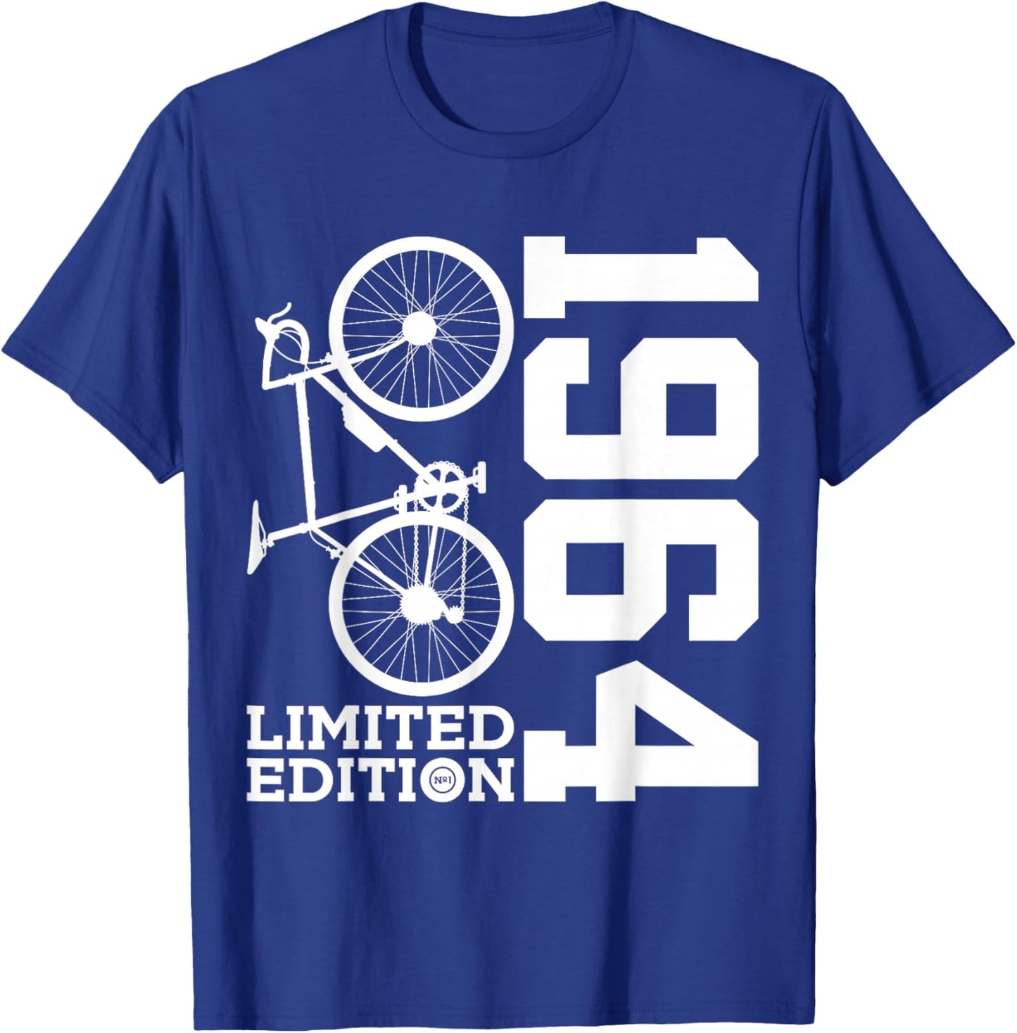 Cyclist 1964 Bike 62nd Birthday Racing Bike T-Shirt - T-Shirt | Royal
