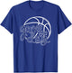It's game day Basketball pride T-Shirt - T-Shirt | Royal