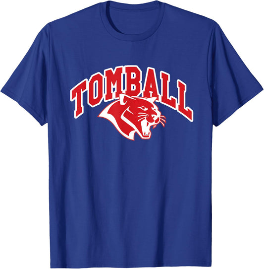 Tomball High School Cougars T-Shirt - T-Shirt | Royal