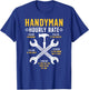 Handyman Hourly Rate Repairman Handymen T-Shirt - T-Shirt | Royal