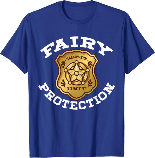 Halloween Adult Costume Fairy Protection T-Shirt - T-Shirt | Royal