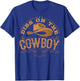 Dibs On The Cowboy Rodeo Ranch Girlfriend Wife Lipstick T-Shirt - T-Shirt | Royal