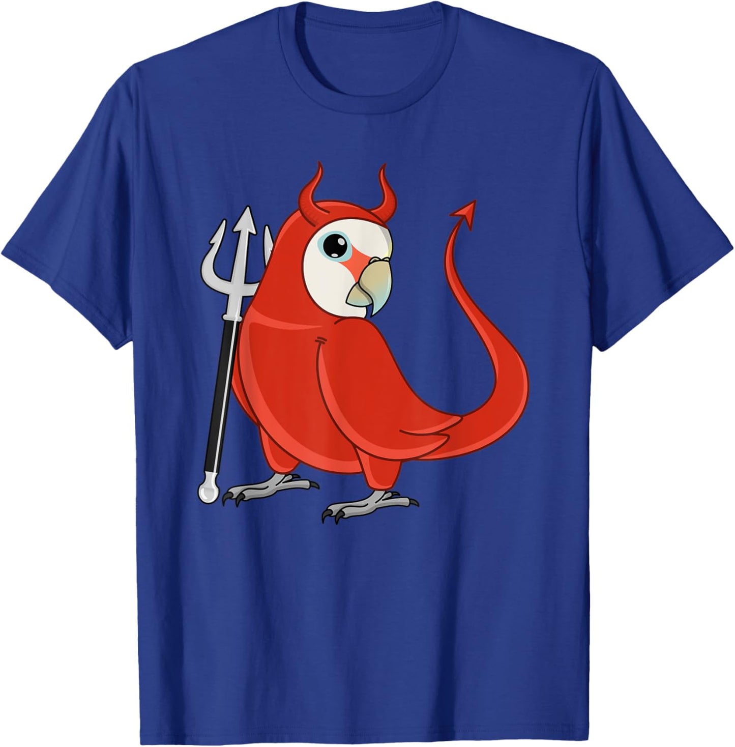 Scary Devil Costume Parrot I Goffins Cockatoo T-Shirt - T-Shirt | Royal