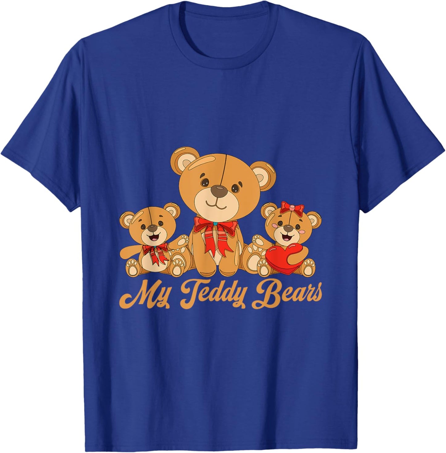 My Teddy Bears Cute Teddy Bear T-Shirt - T-Shirt | Royal