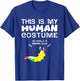 This Is My Human Costume I'm Really a Banana Slug T-Shirt - T-Shirt | Royal
