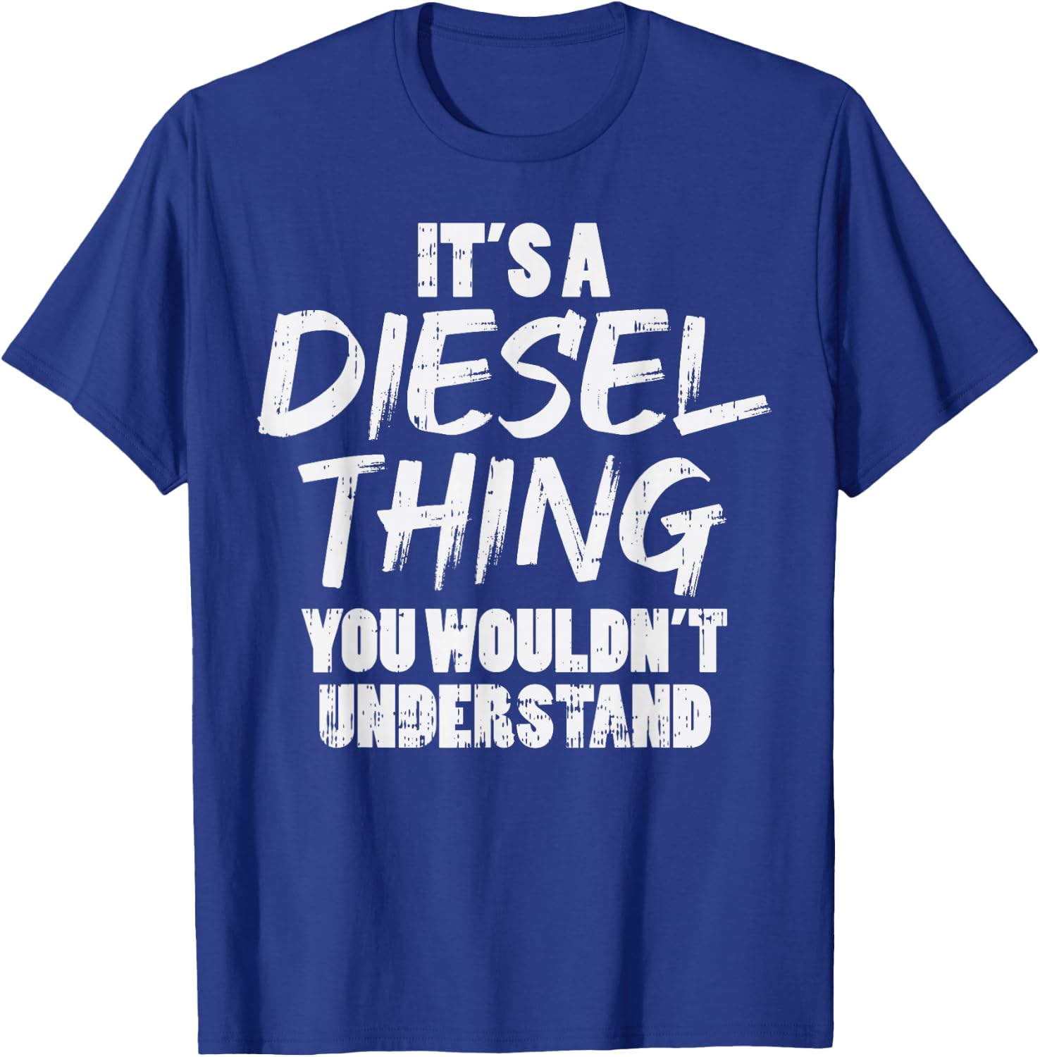 Diesel Thing Trucking Truck Driver Trucker Mechanic Gift T-Shirt - T-Shirt | Royal