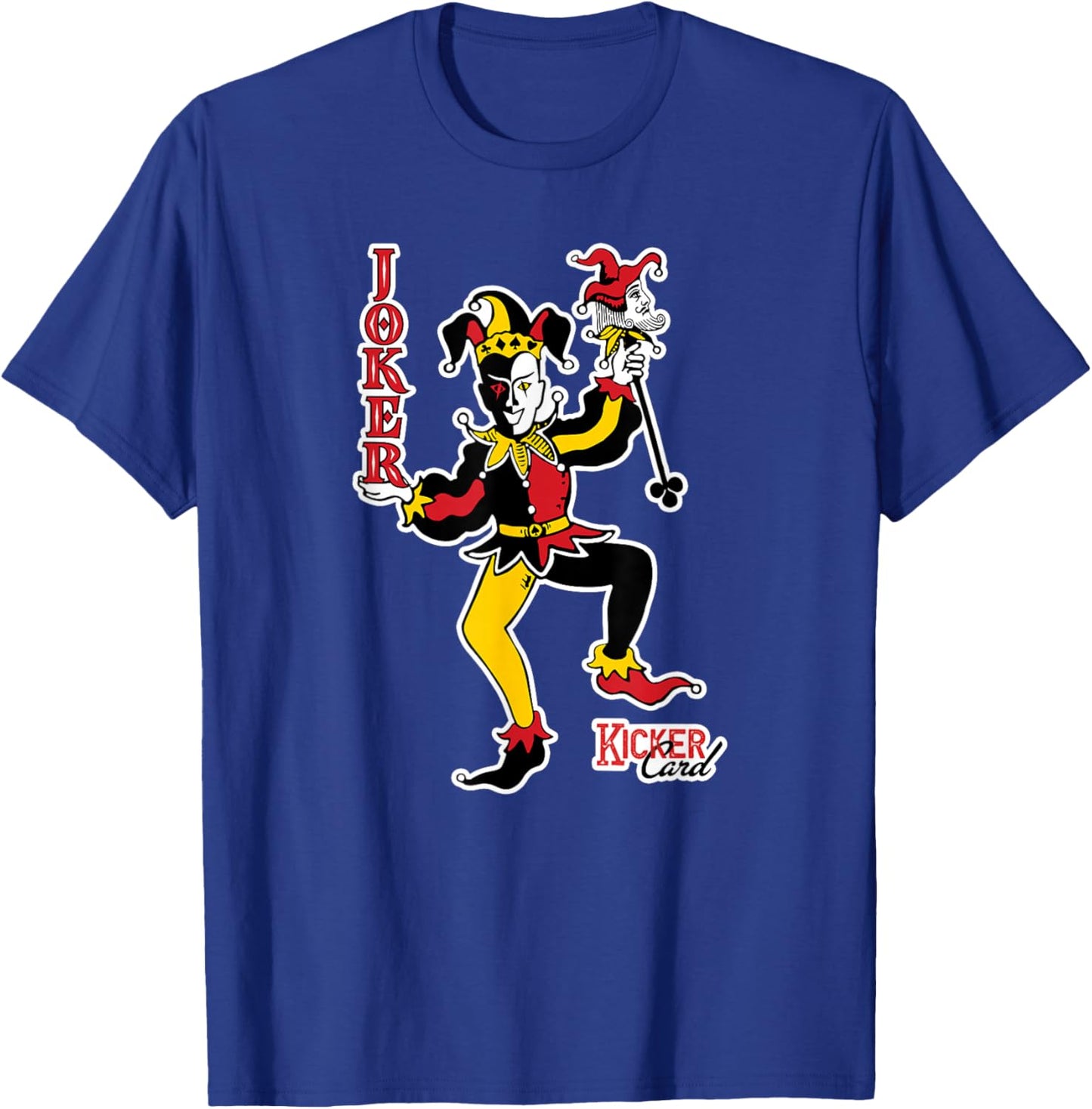 Joker Card Funny Poker Bridge Player Gift T-Shirt - T-Shirt | Royal