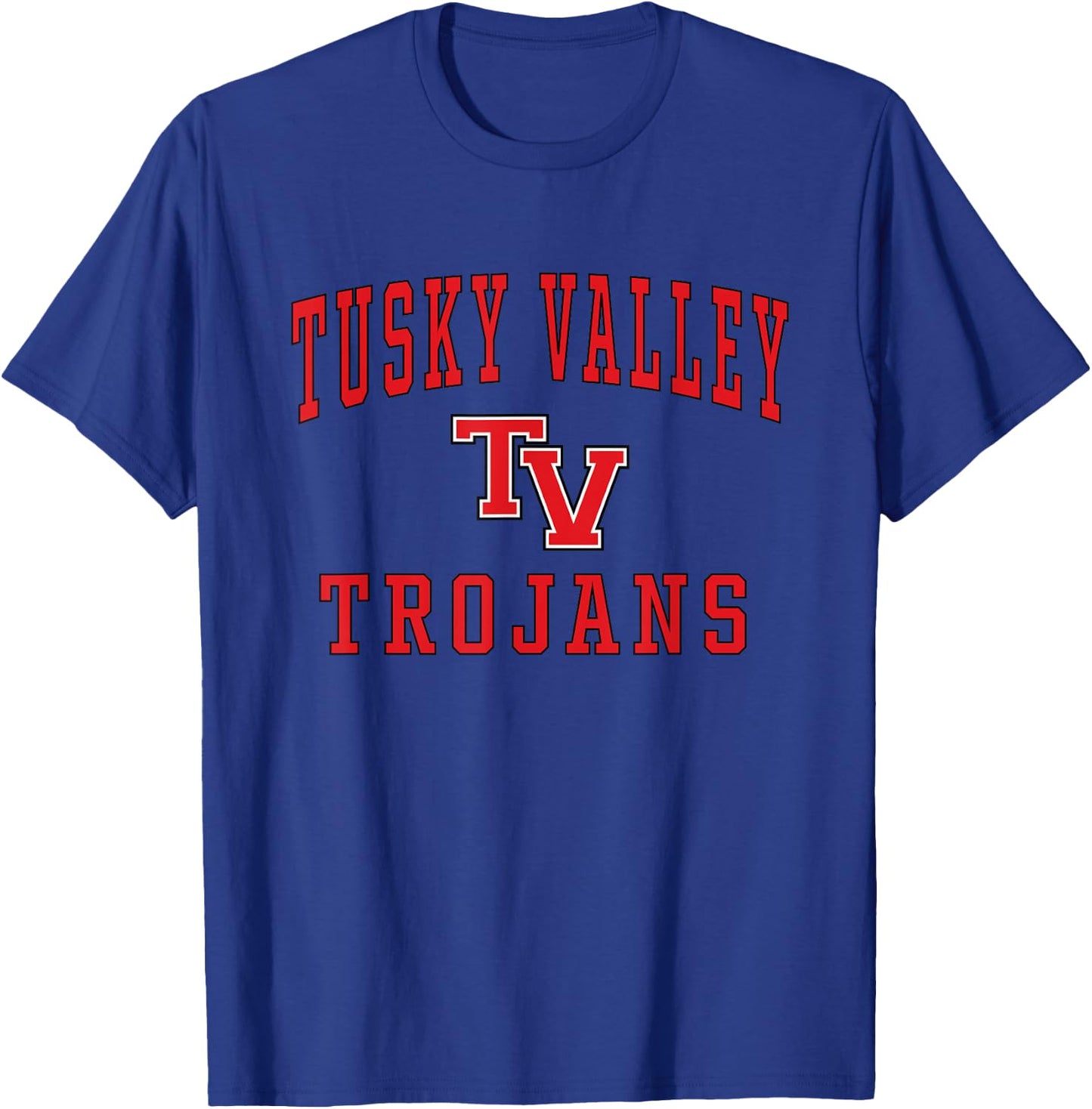 Tuscarawas Valley High School Trojans T-Shirt - T-Shirt | Royal