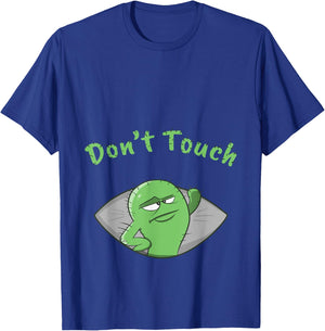 Don't Touch My Belly Pregnancy Announcement Mother's Day T-Shirt - T-Shirt | Royal