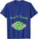Don't Touch My Belly Pregnancy Announcement Mother's Day T-Shirt - T-Shirt | Royal