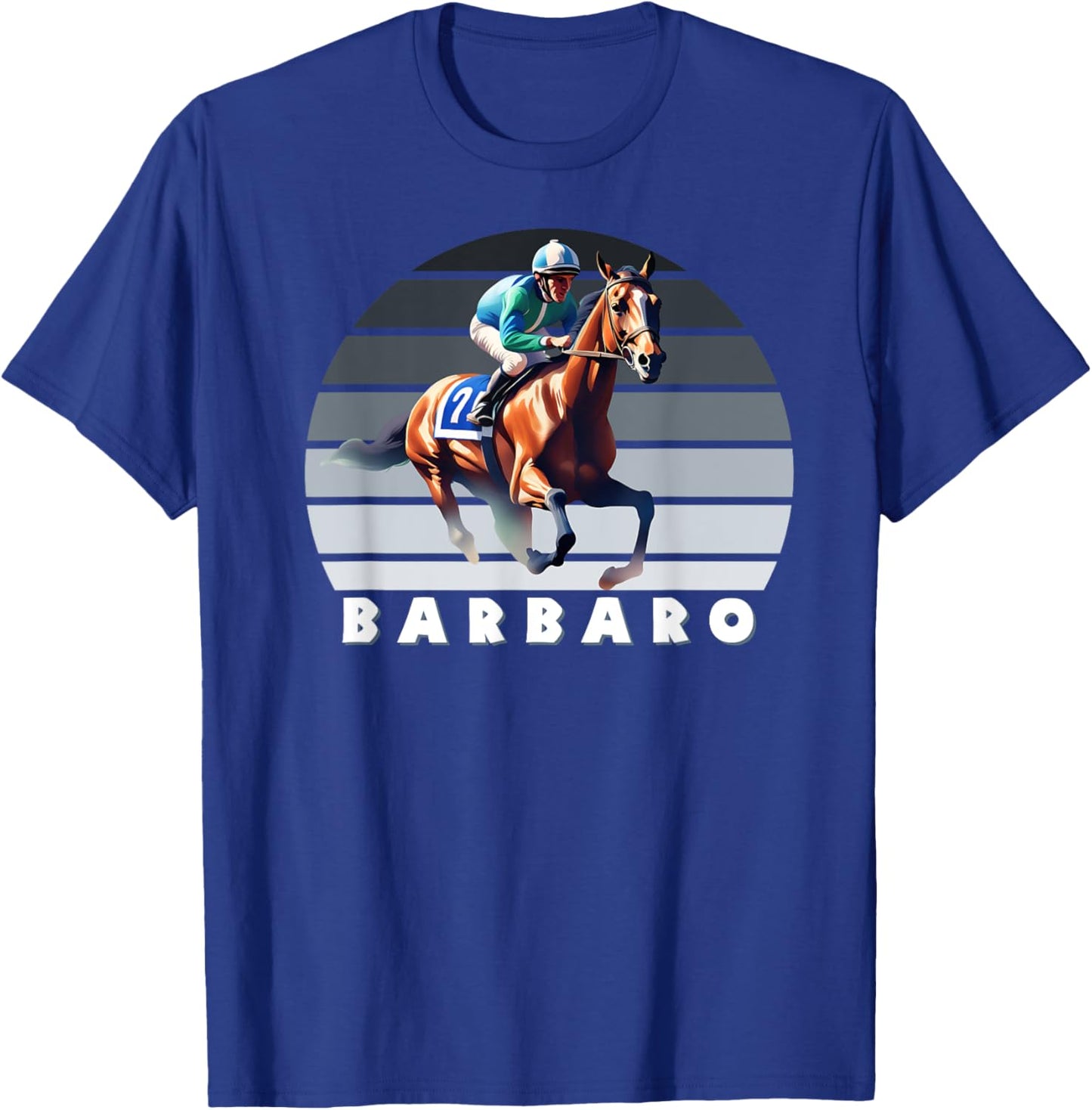 Barbaro Horse, Thoroughbred, Del Mar, Santa Anita Shirt T-Shirt - T-Shirt | Royal