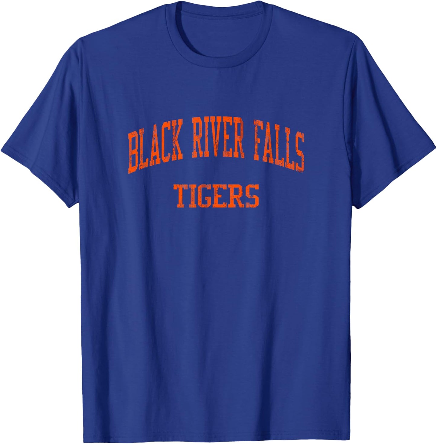 Black River Falls High School HS Black River Falls WI Vintag T-Shirt - T-Shirt | Royal