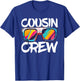 Cousin Crew Shirt Adults Kids Matching Cousin Crew T-Shirt - T-Shirt | Royal