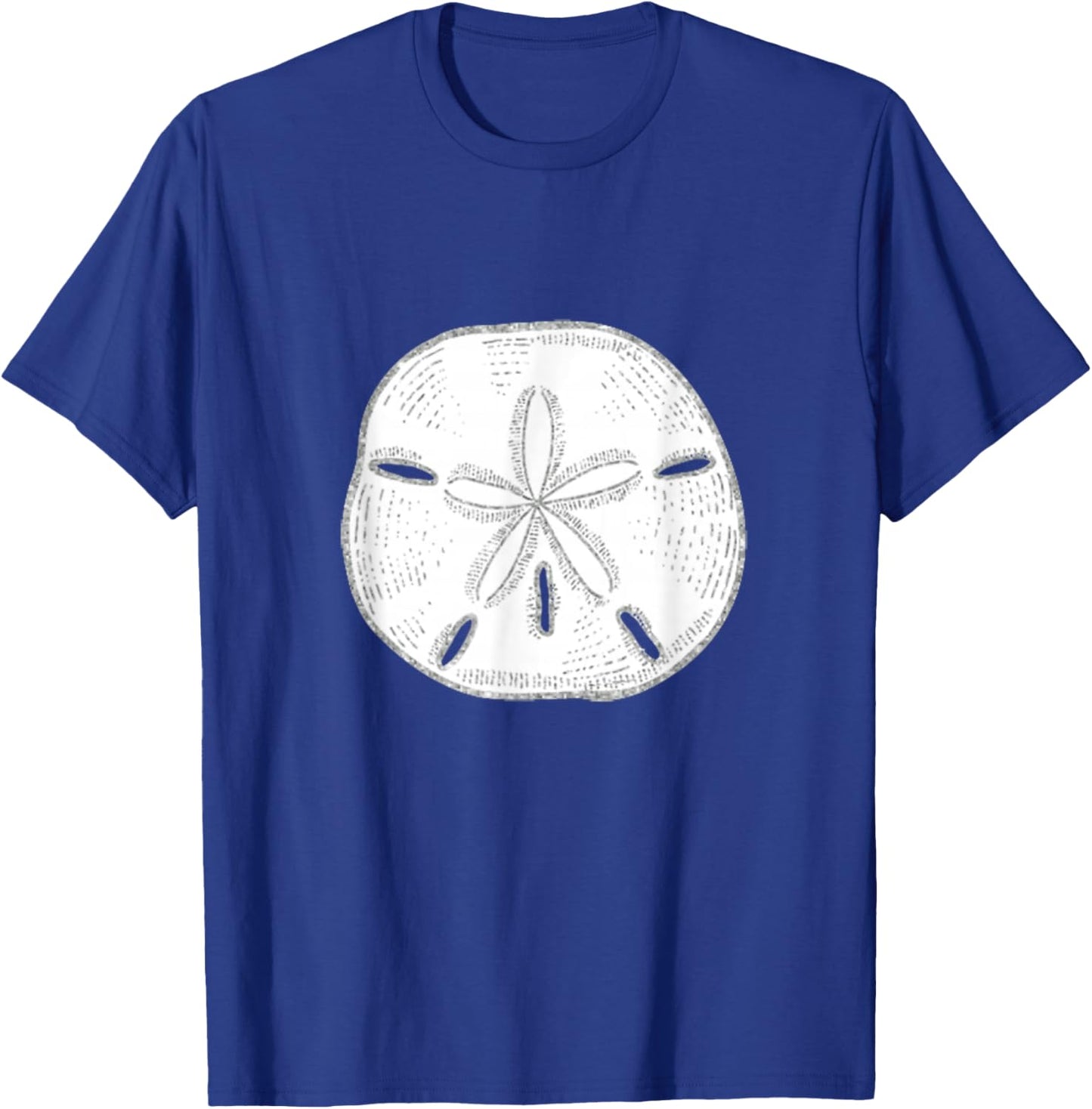 Sea Shells and Silver Sand Dollar T-Shirt - T-Shirt | Royal